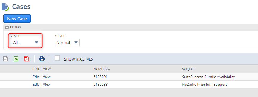 Creating Viewing Support Tickets In NetSuite Eastern National IT Help